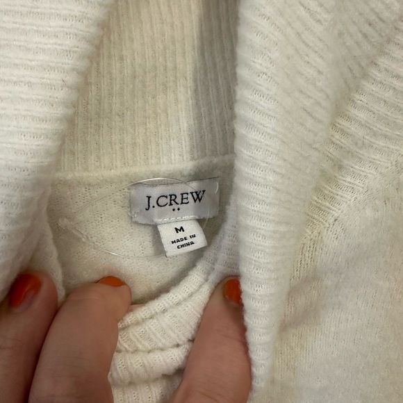 J. Crew Women's Two-Tone Turtleneck Sweater dress size medium - Picture 2 of 7